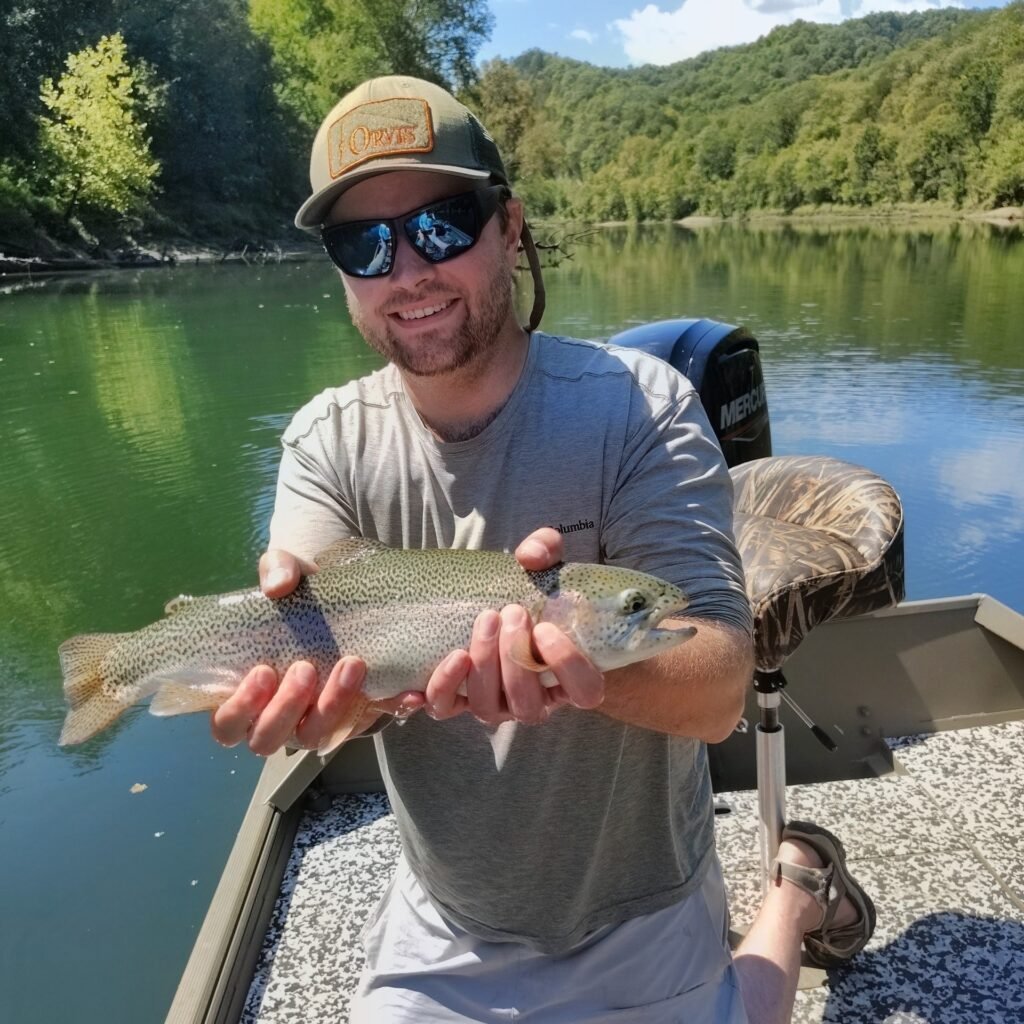 Rainbow Trout caught on the Cumberland River